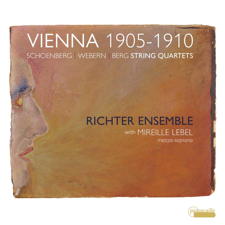 Stretto – Magazine voor kunst, geschiedenis, filosofie, literatuur en muziek.“Webern, Schoenberg & Berg: String Quartets”, door het Richter Ensemble (op darmsnaren), en Mireille Lebel, op het label Passacaille. Heel, heel bijzonder.